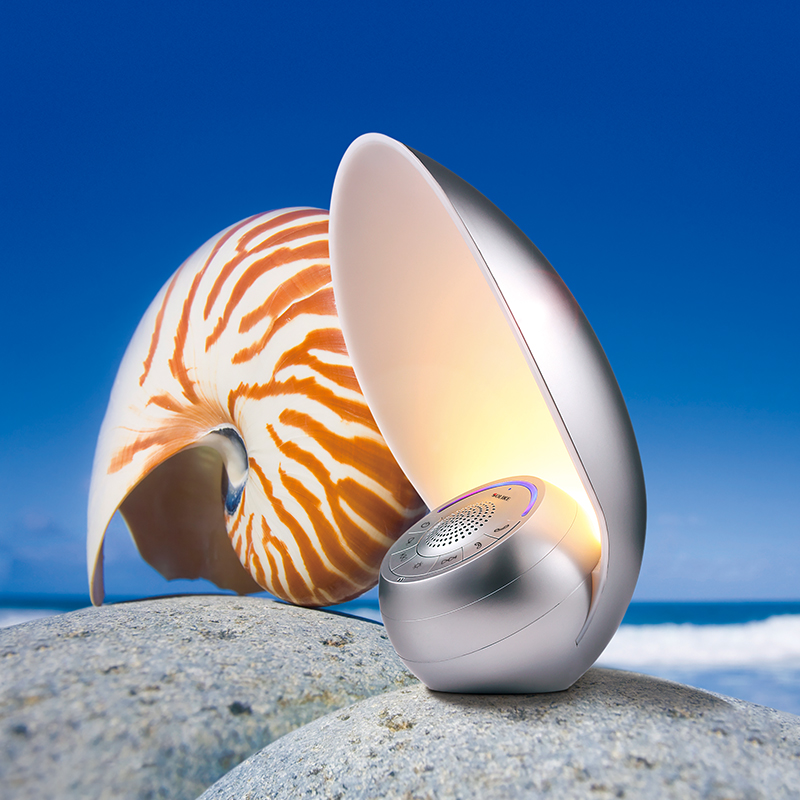 至爱"小海螺"语音交互台灯蓝牙音箱(离线语音台灯 蓝牙音箱) sl3204